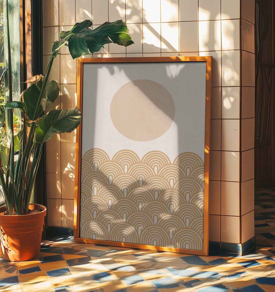 Retro Sommer | Poster - Kunstdruck