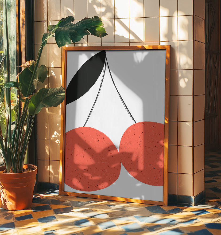 Rote Kirschen | Poster - Kunstdruck