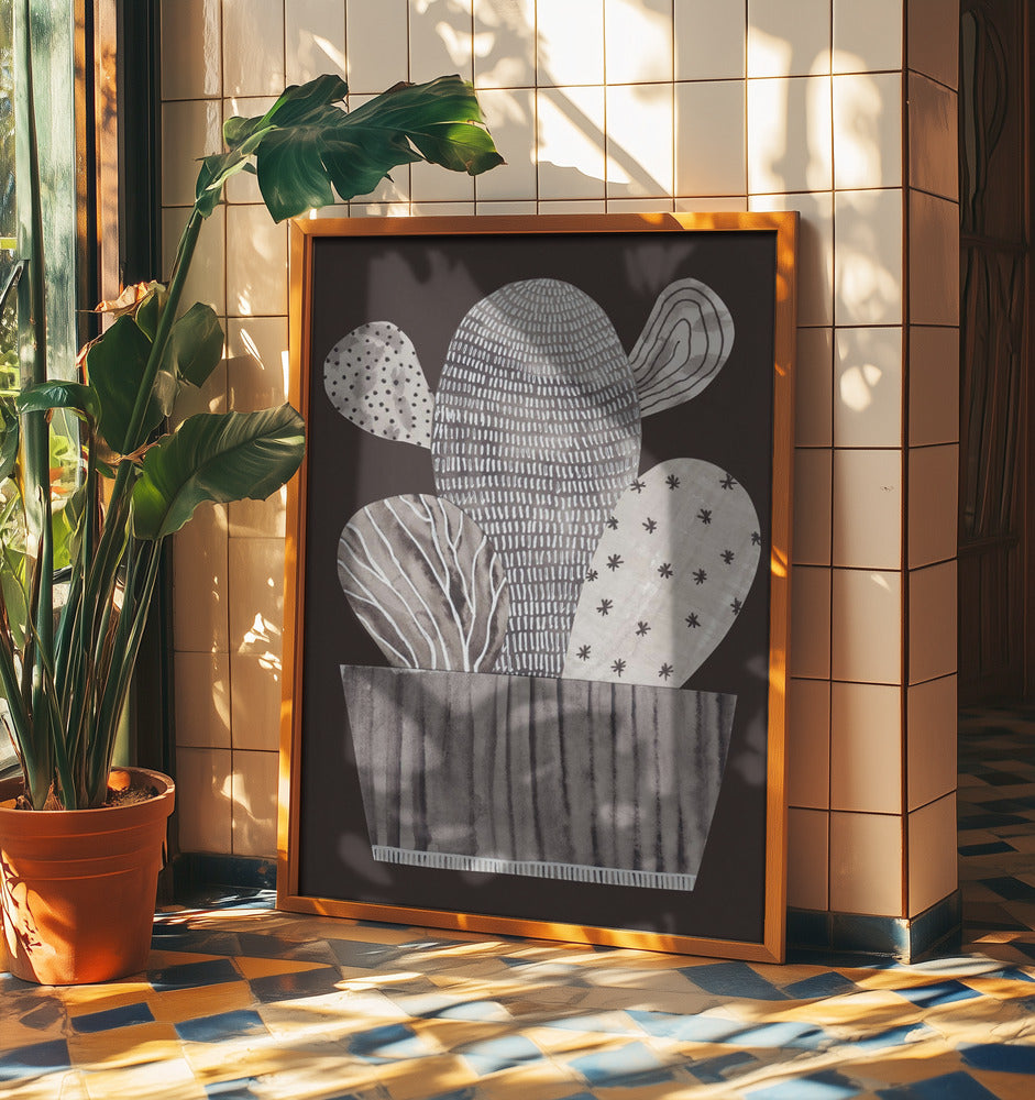 Kleiner Kaktus | Poster - Kunstdruck