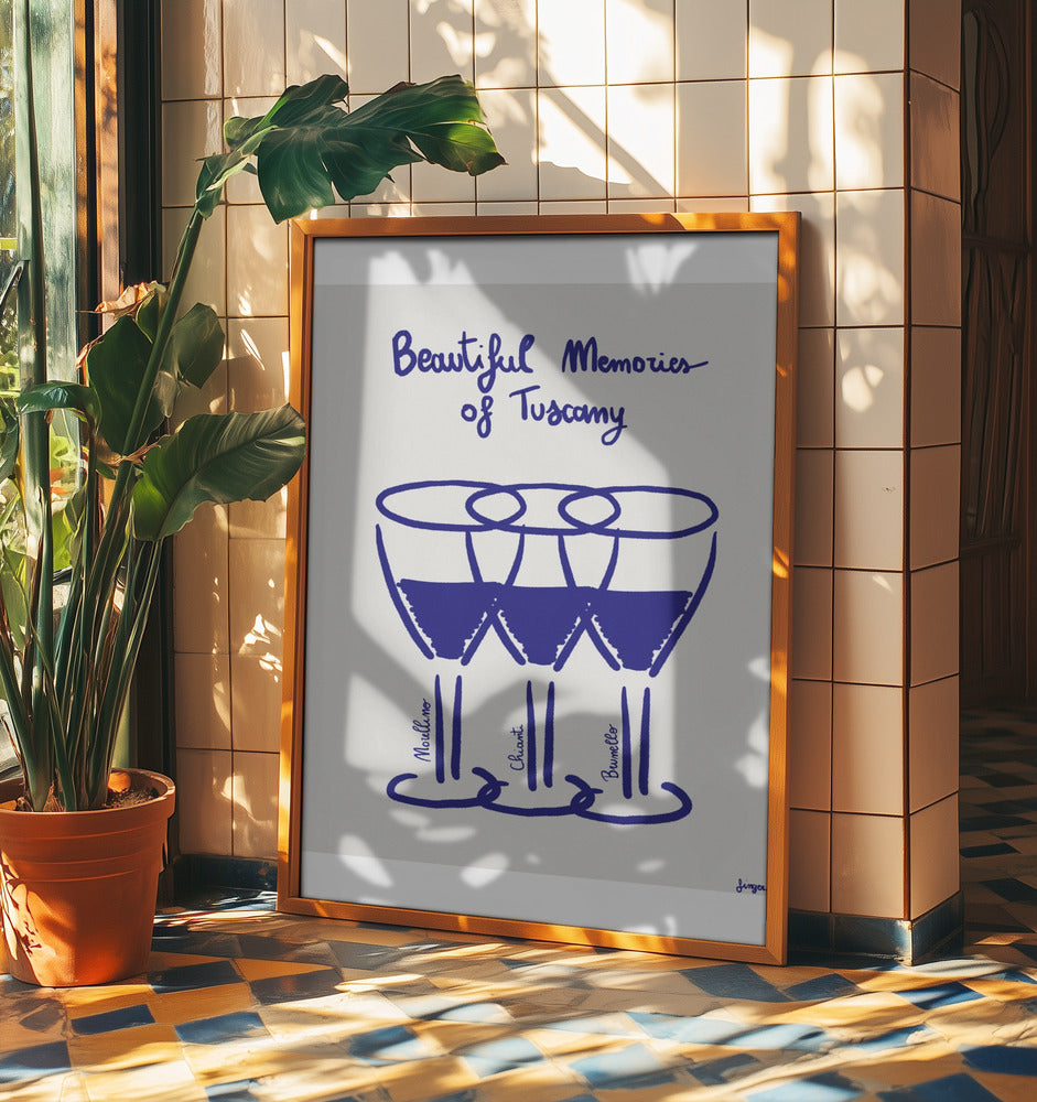 Il vino | Poster