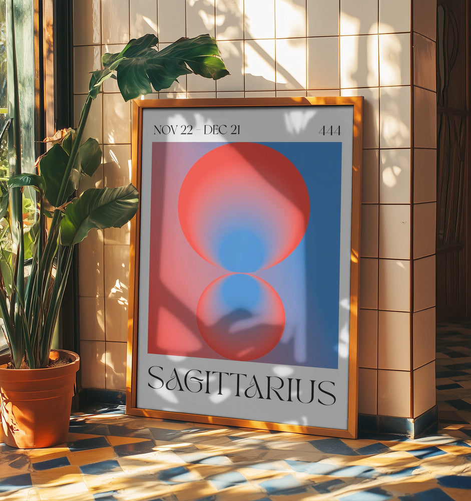 Modernes Schütze-Design | Poster