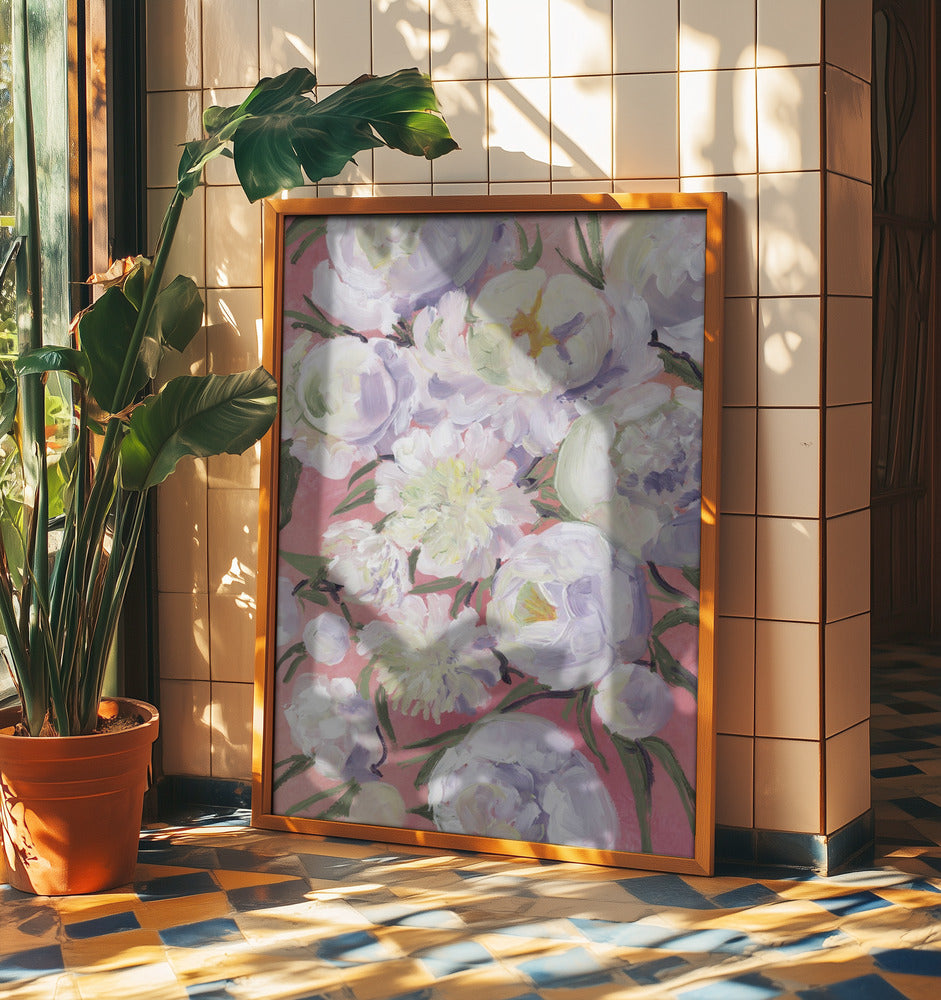 Kinsly painterly bouquet | Poster