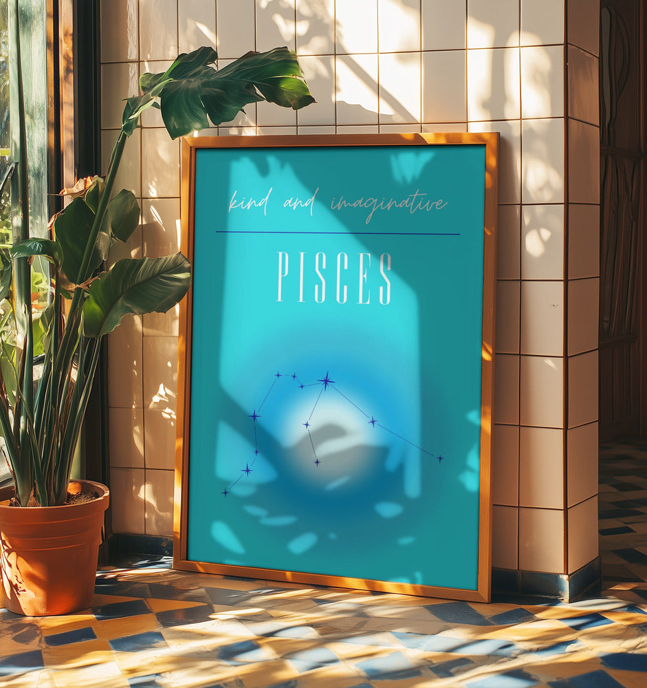 Fische Sternzeichen Poster