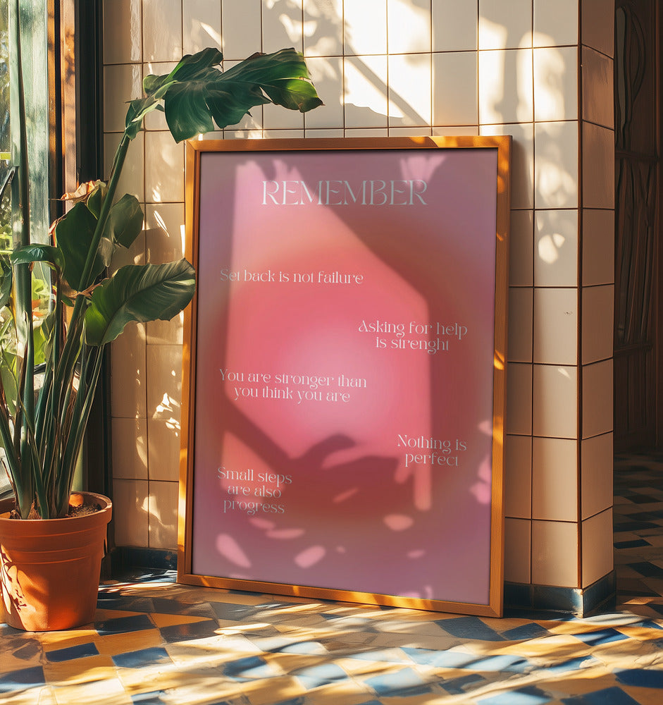 Motivierendes Aura-Poster | Poster