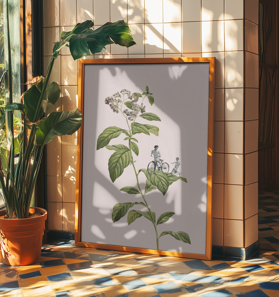 Botanisches Radfahren | Poster