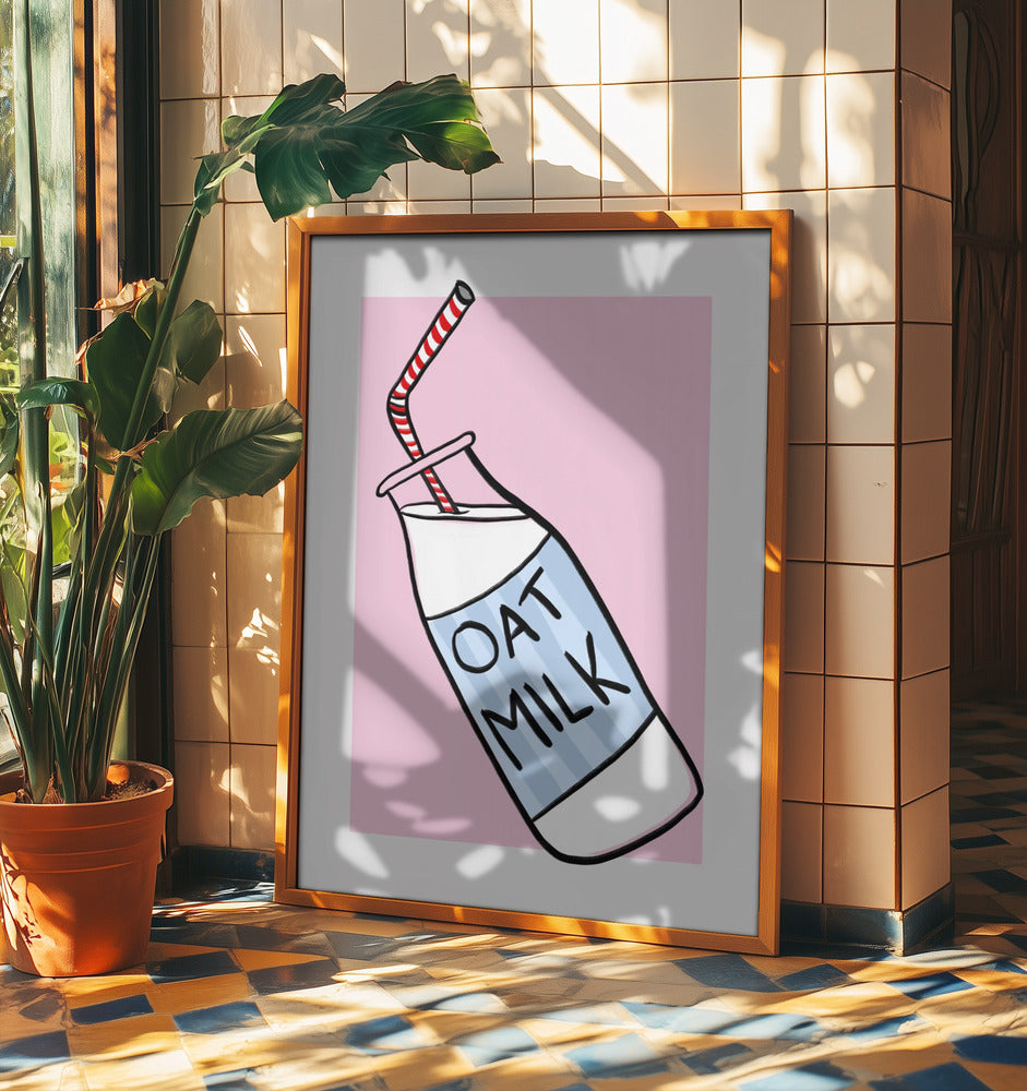 Hafermilch-Genuss | Poster