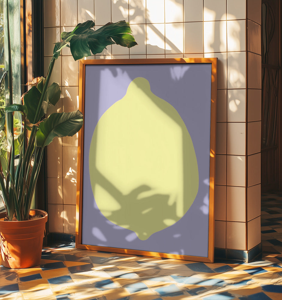 Sitruuna laventelilla | Julisteet - Taidevedokset