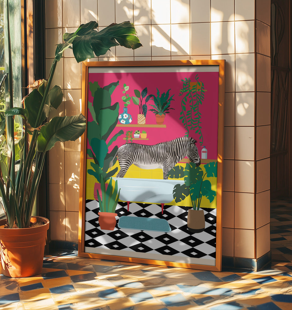 Seepran kylpyaika | Julisteet - Taidevedokset