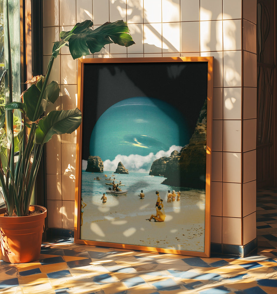 Weltraumstrand | Poster