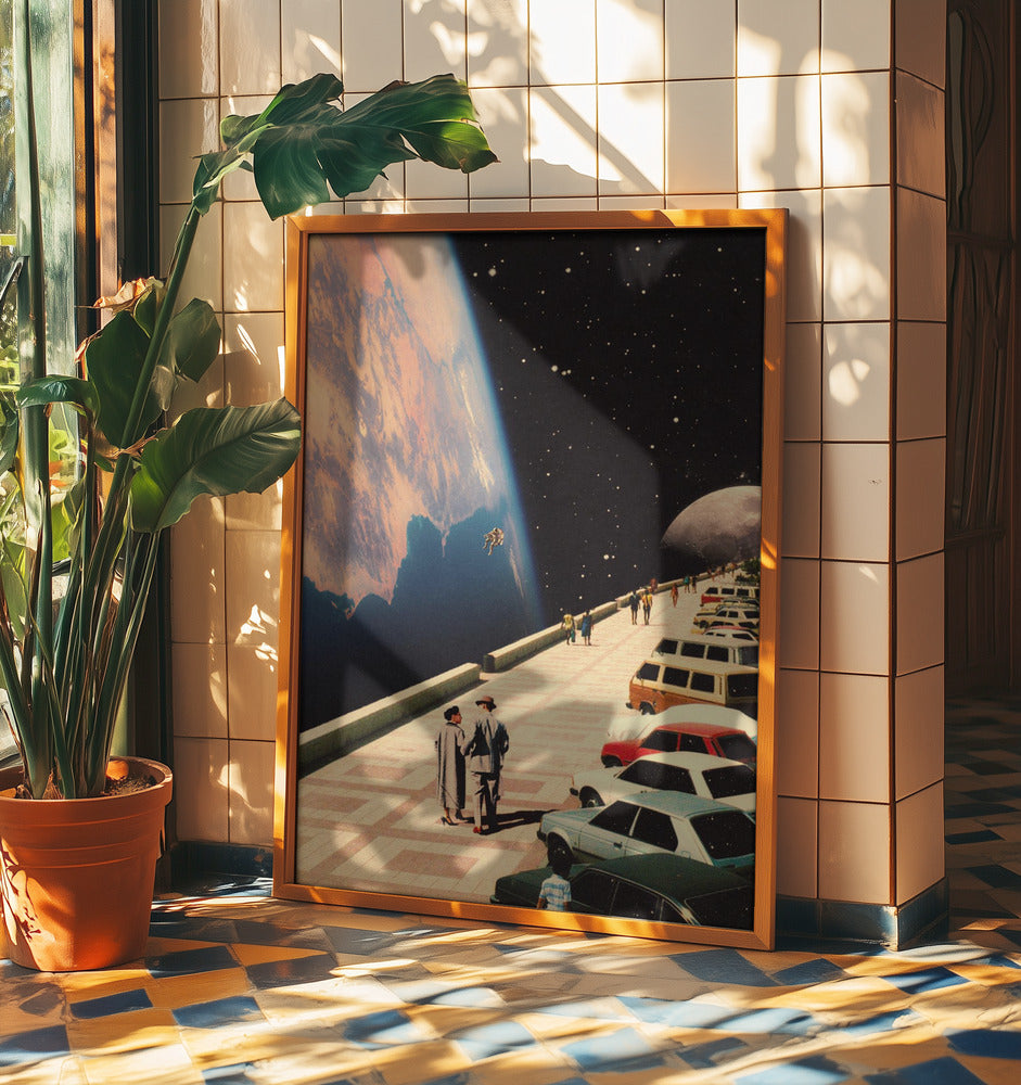 Avaruuspromenadi | Julisteet - Taidevedokset