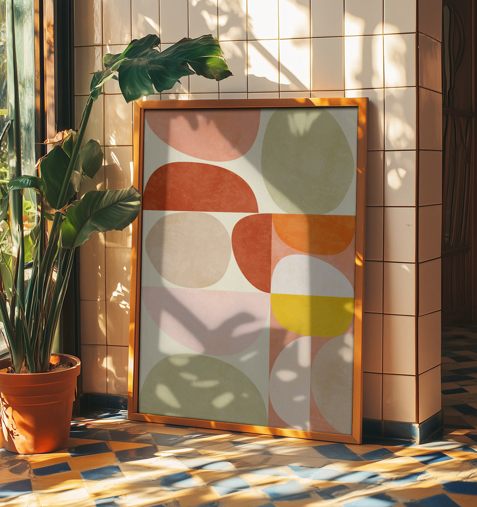 Pastelligeometria | Julisteet - Taidevedokset