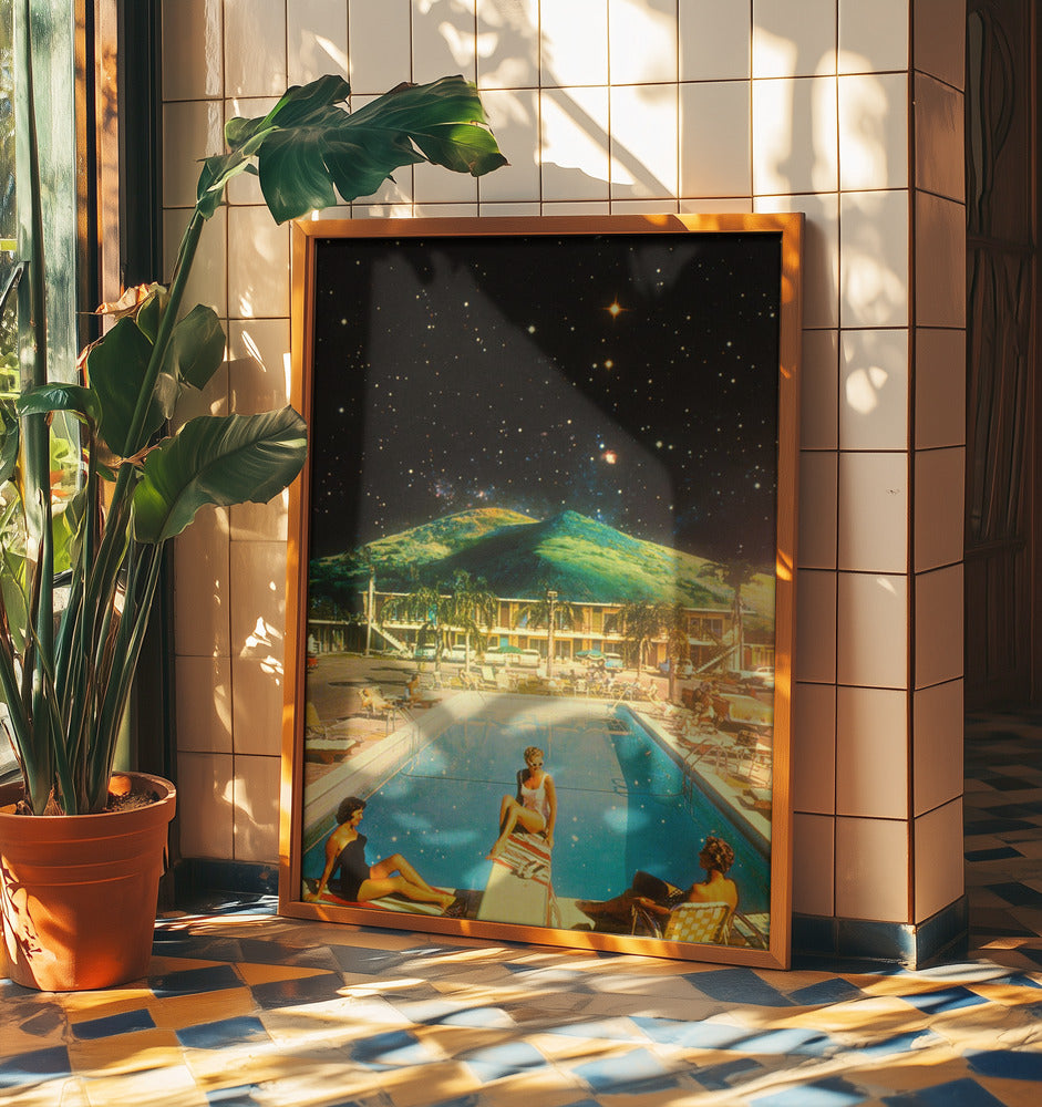 Avaruusallas | Julisteet - Taidevedokset