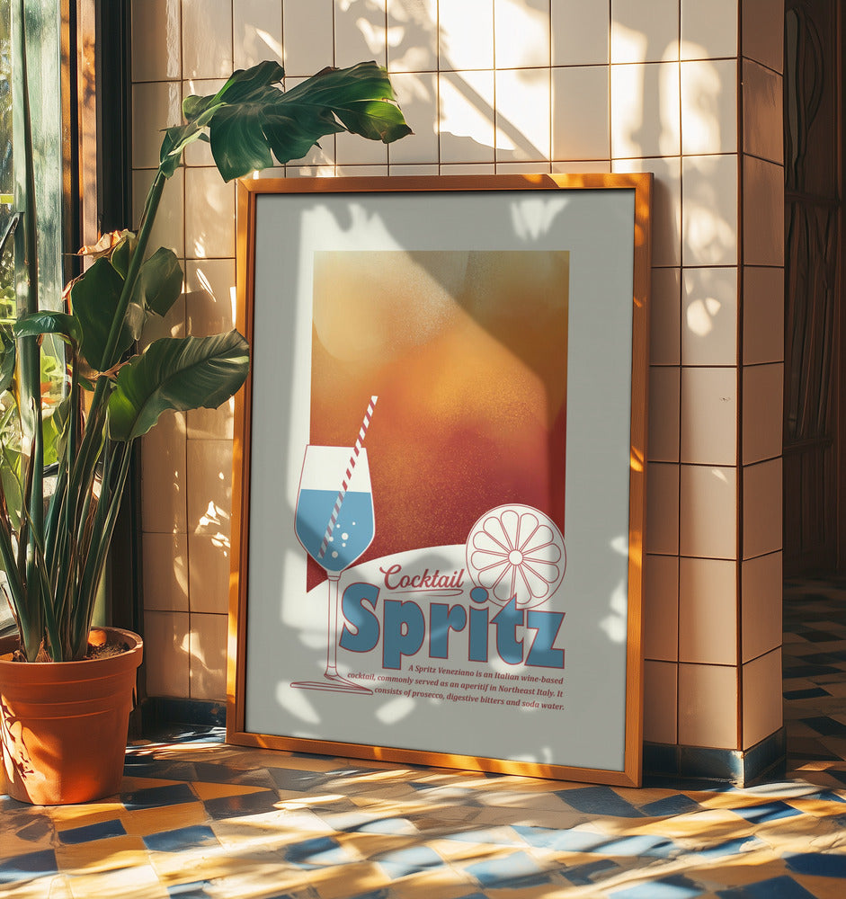Aperol Spritz print | Poster