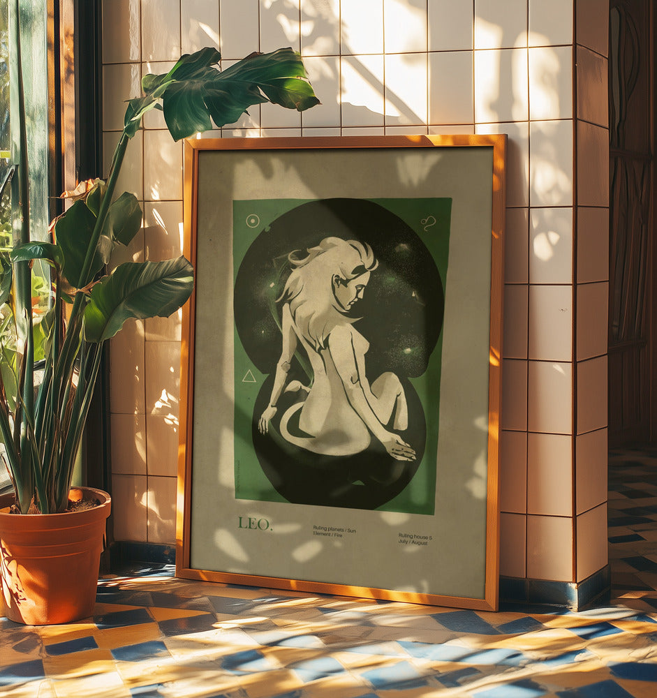Leo print | Poster