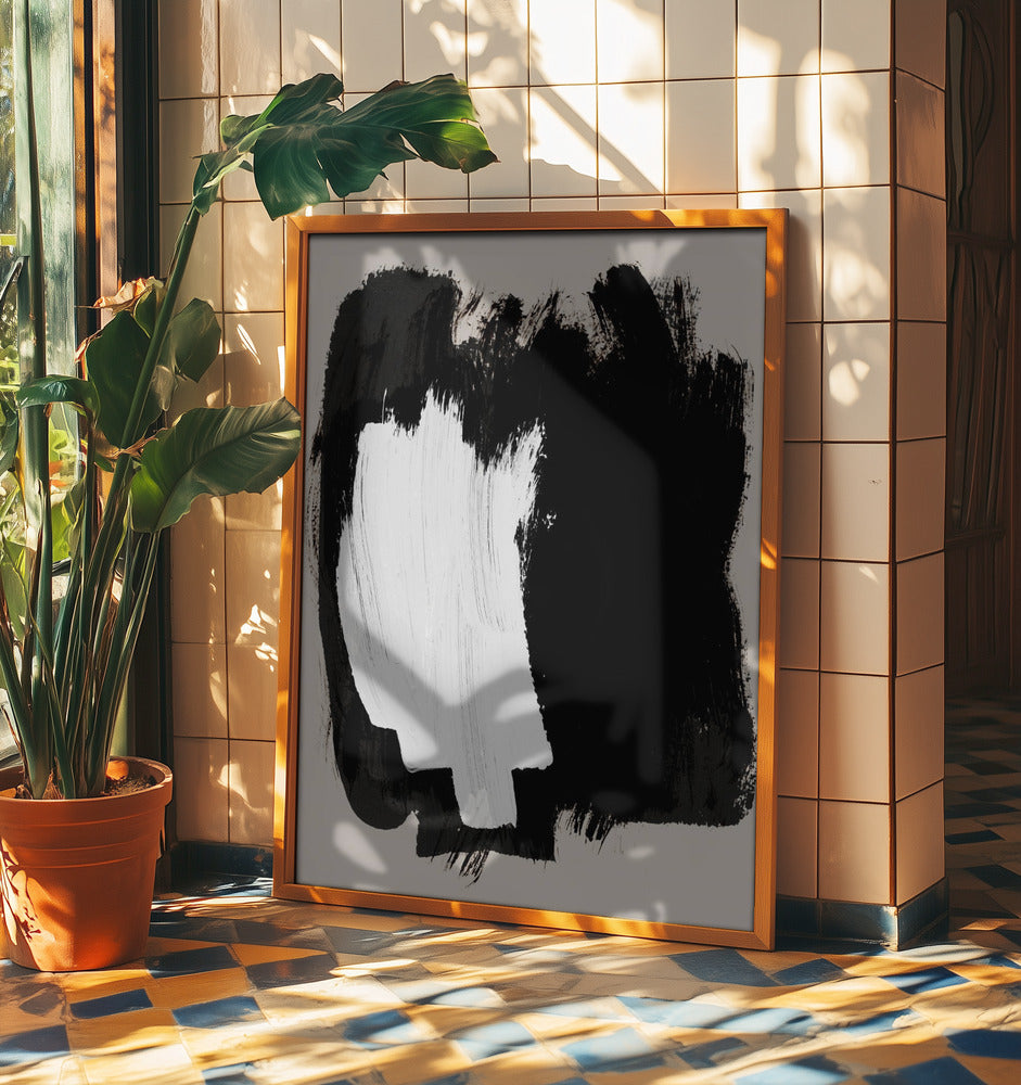 Abstrakte Pinselstriche 16 | Poster