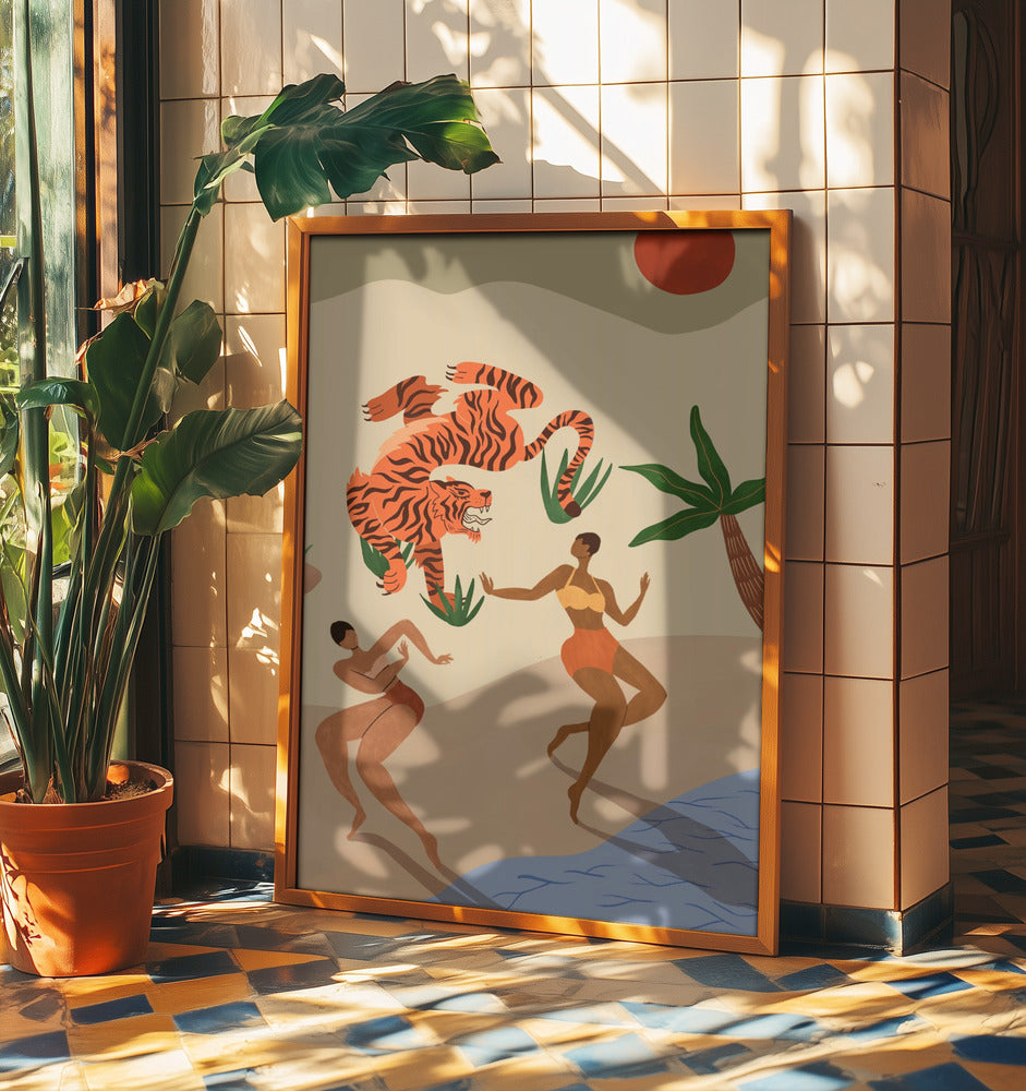 Tanzender Tiger | Poster