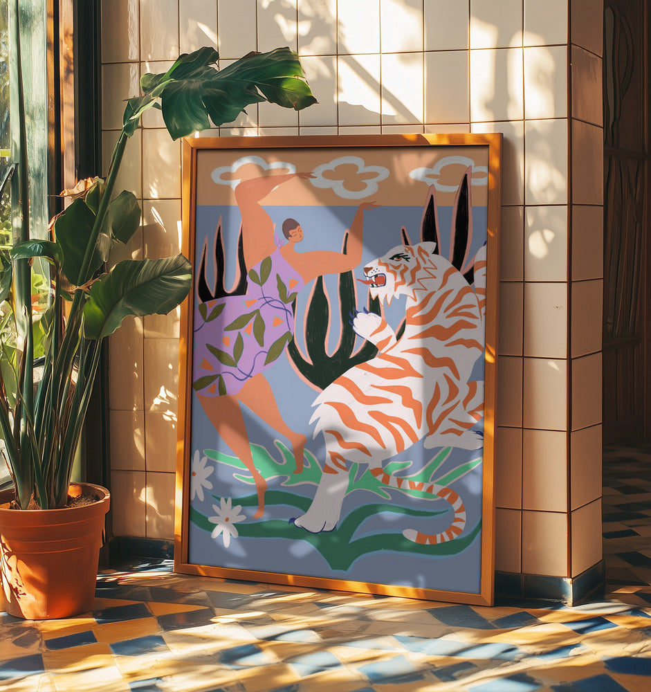 Hallo Tiger | Poster