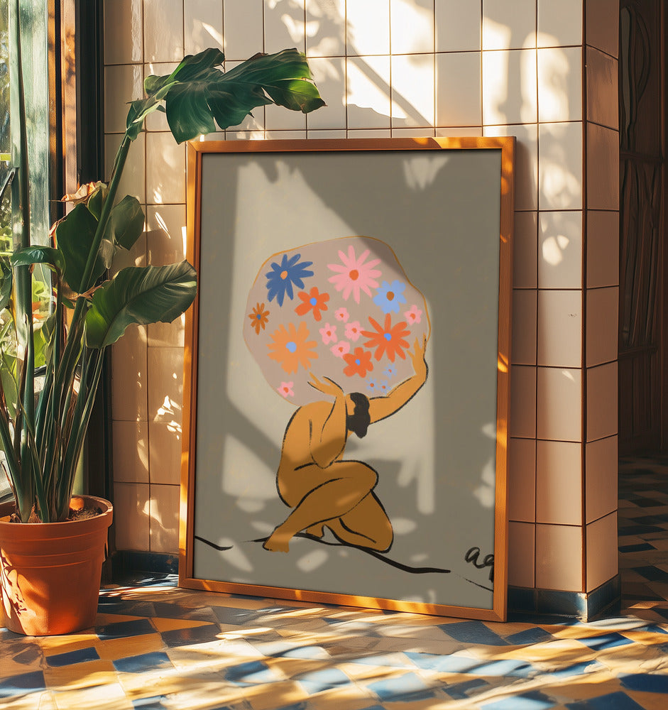 Die Welt auf ihren Schultern | Poster