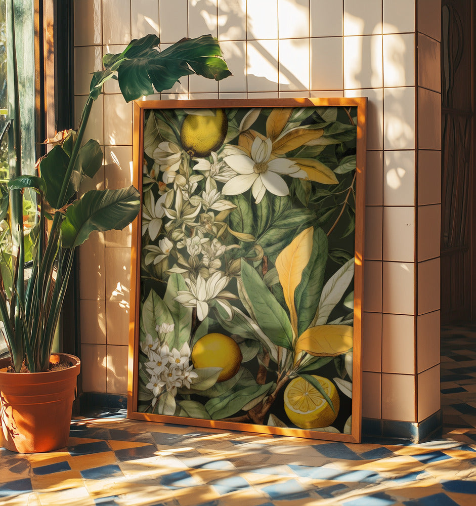 Fleurs et fruits 1 | Posters - Affiche Artistique
