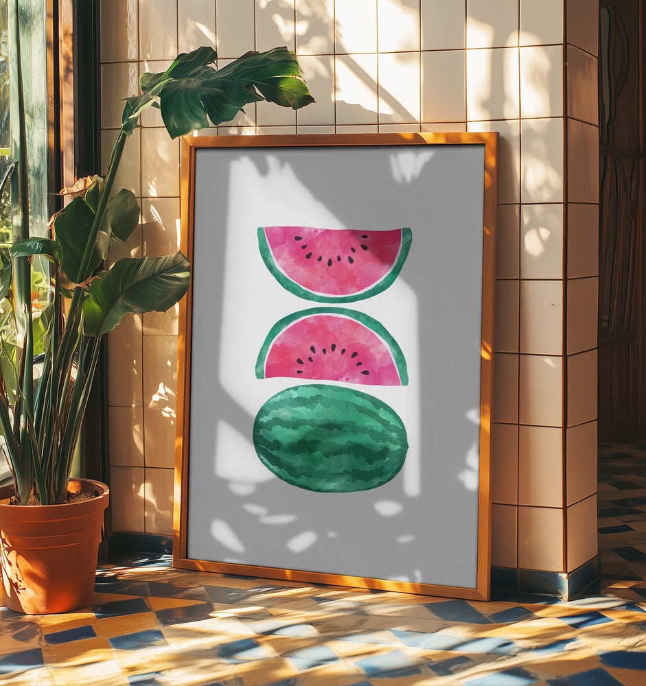 Vesimelonit | Julisteet - Taidevedokset