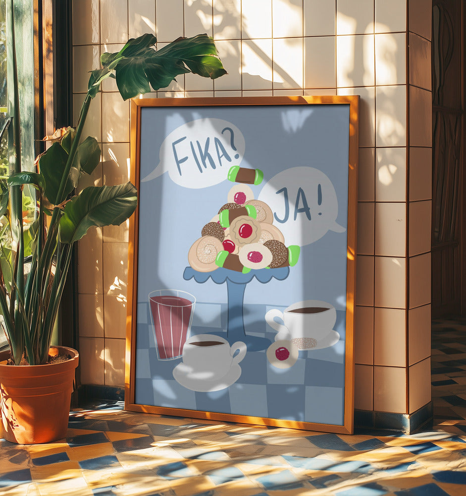 Schwedischer Fika-Genuss | Poster