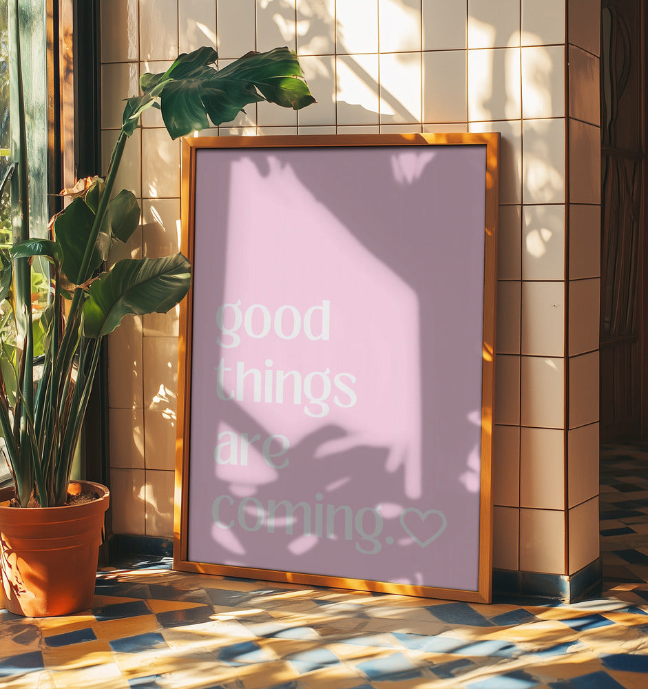 Toiveikas vaaleanpunainen tuulahdus | Julisteet - Taidevedokset