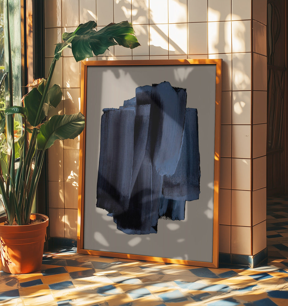 Abstract Brush Strokes 58 | Poster