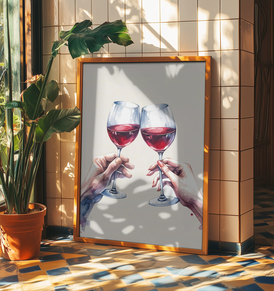 Cheers to us | Poster