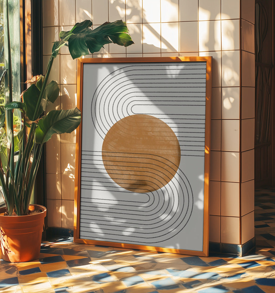 Equilibrio Beige e Marrone n. 3 | Poster - Stampe d’Arte