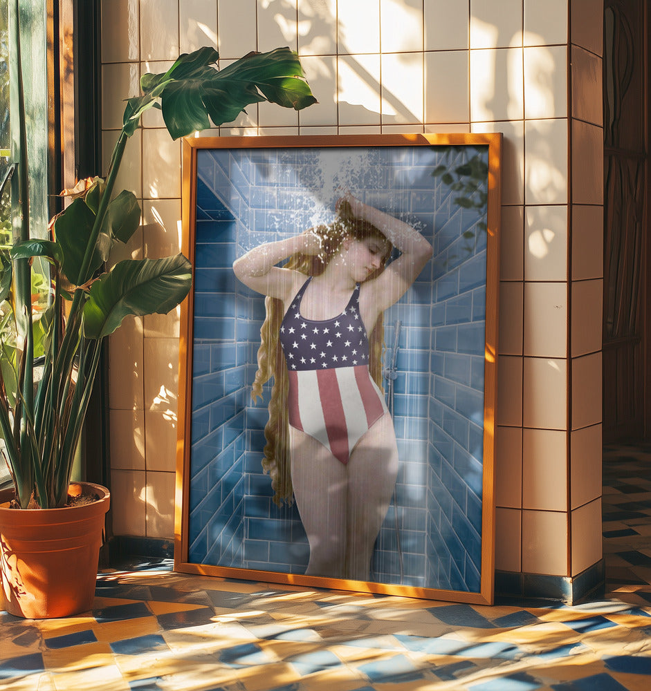 Schönheit unter der Dusche | Poster