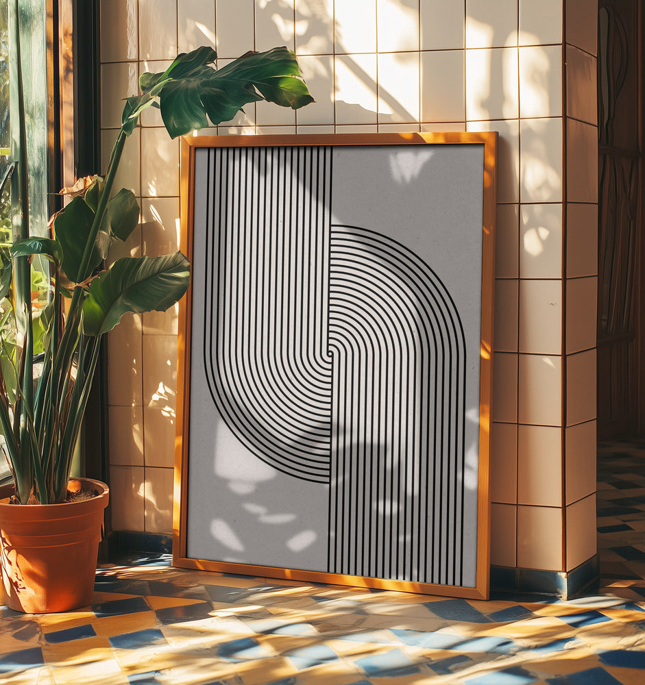 Mid Century Modern Composition | Poster
