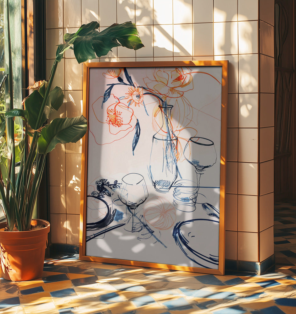 Blumenstillleben | Poster