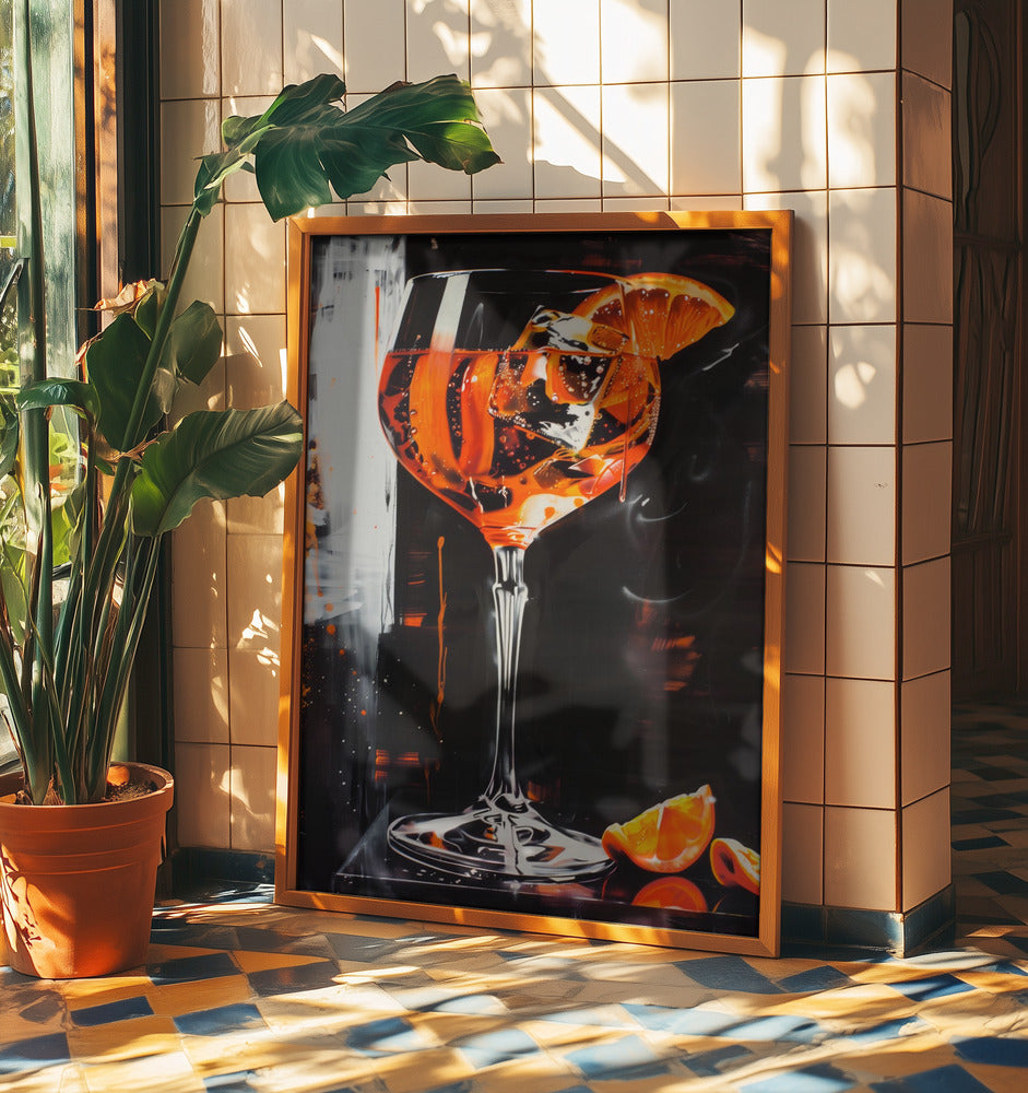 Aperol Spritz Dark Edition | Poster