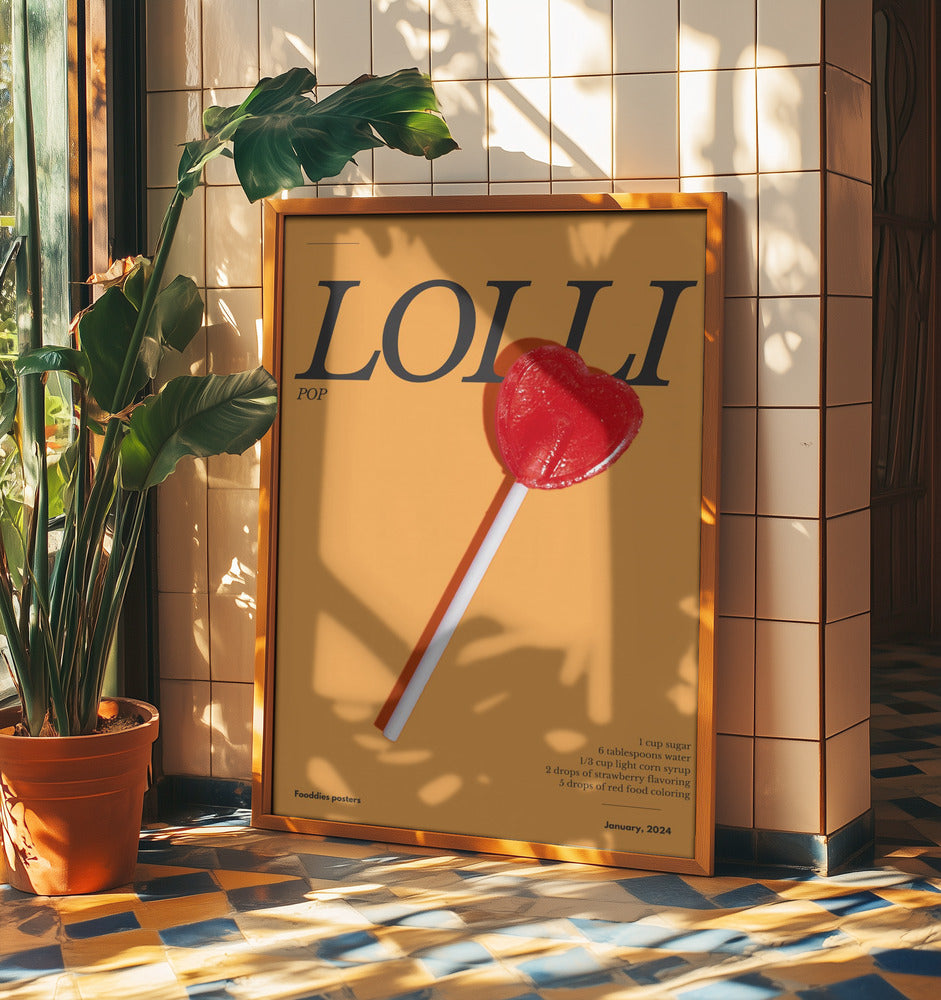 Herz-Lolli | Poster