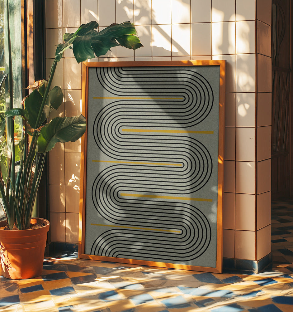 Moderne Samtidsbalance nr. 3 | Plakater - Kunsttryk