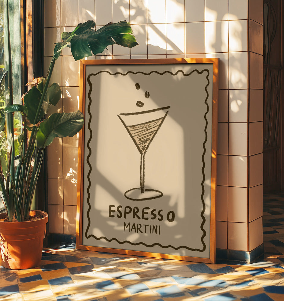 Poster Espresso Martini Up | Poster