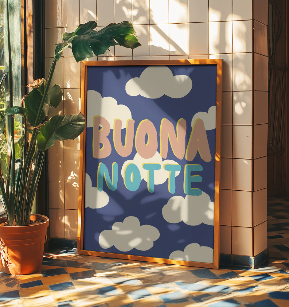 Poster Buona Notte Up | Poster