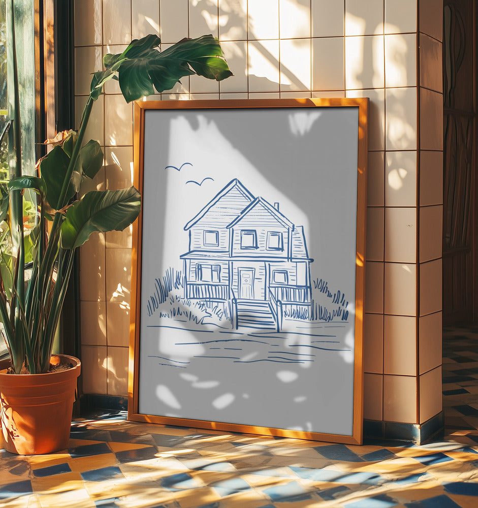 Nantucket Beachhouse | Poster