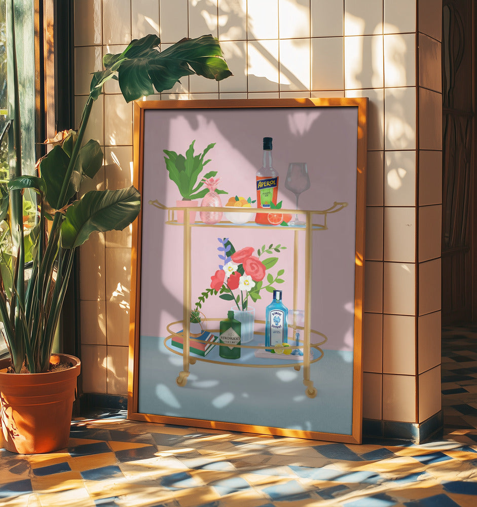 Baarikärry | Julisteet - Taidevedokset