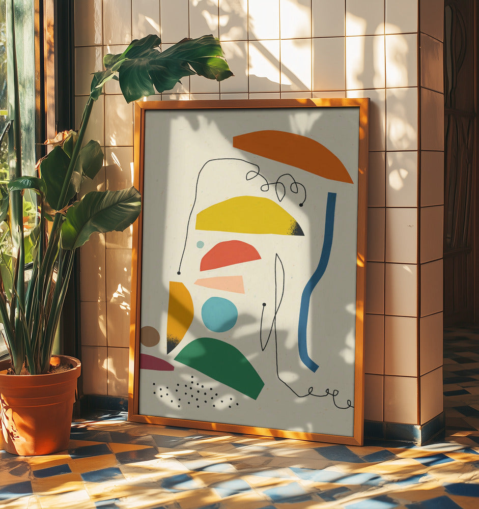 Ausdruck 2 | Poster - Kunstdruck