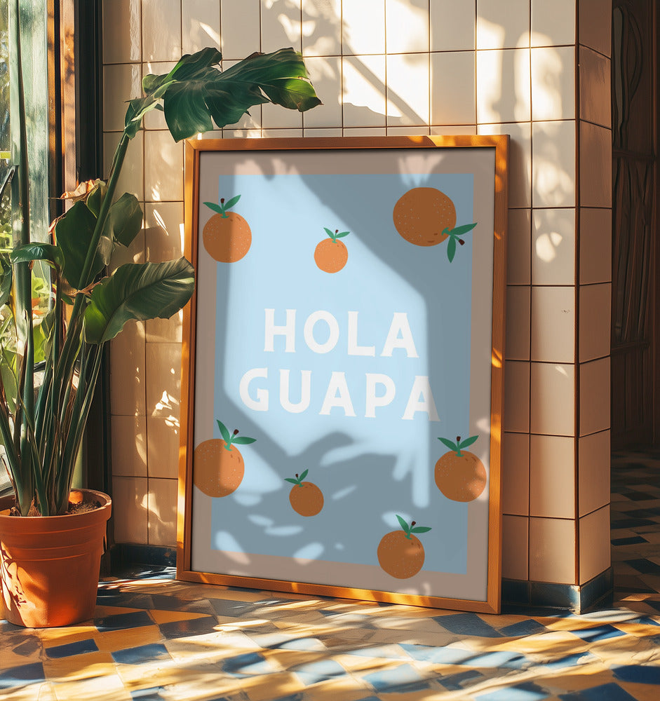 Hallo Schöne | Poster - Kunstdruck