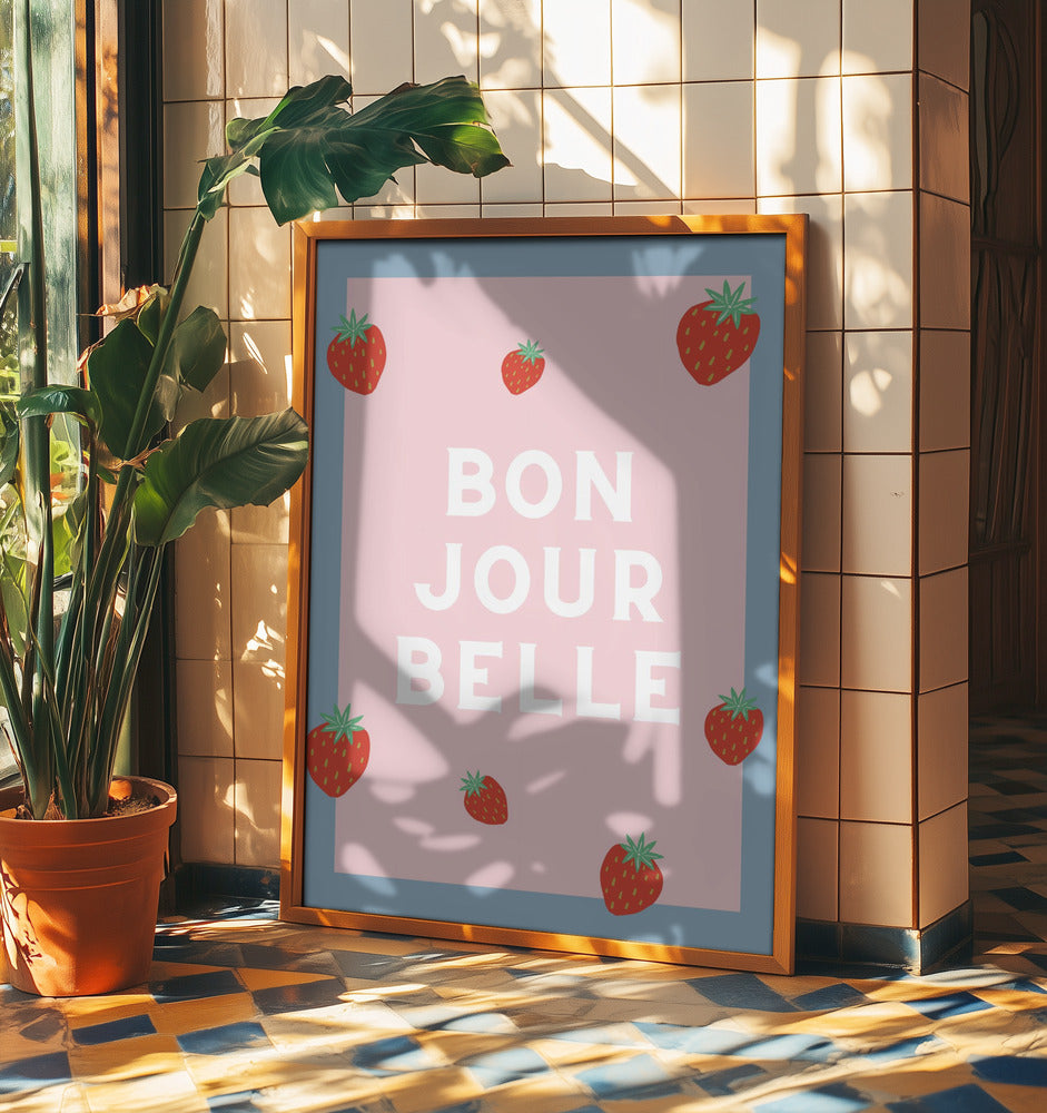 Guten Tag Schöne | Poster - Kunstdruck