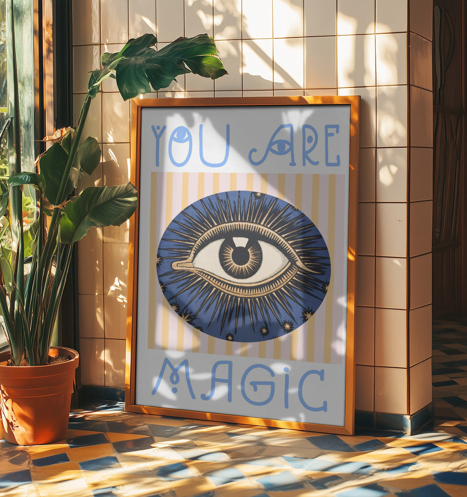 Allsehendes Auge1 Ratioiso | Poster - Kunstdruck