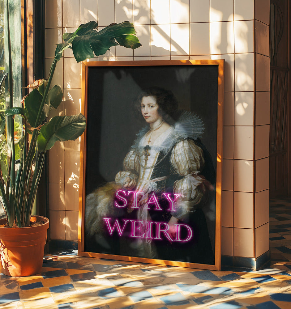 Stayweird Ratioiso | Poster