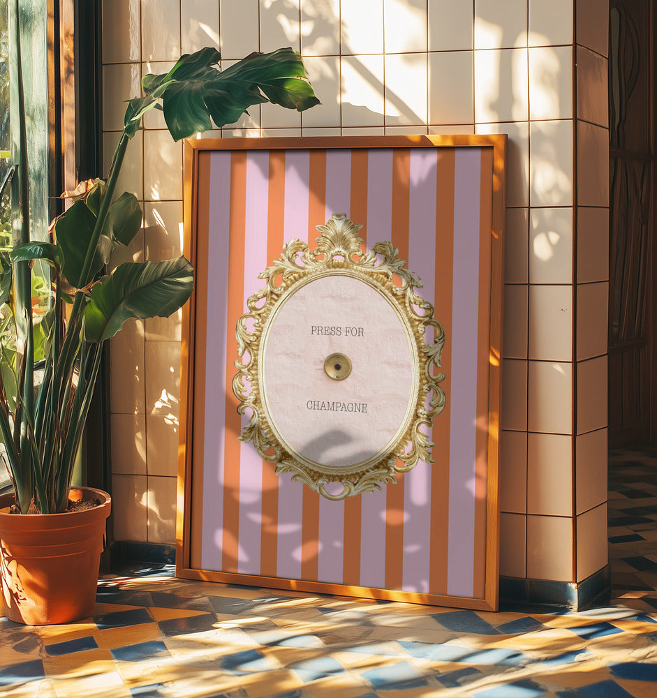 Champagnepinkorange Ratio2x3 | Poster