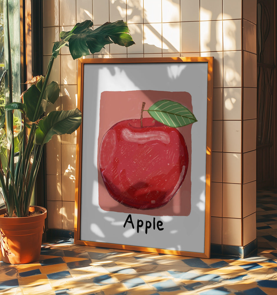 Roter Apfel | Poster