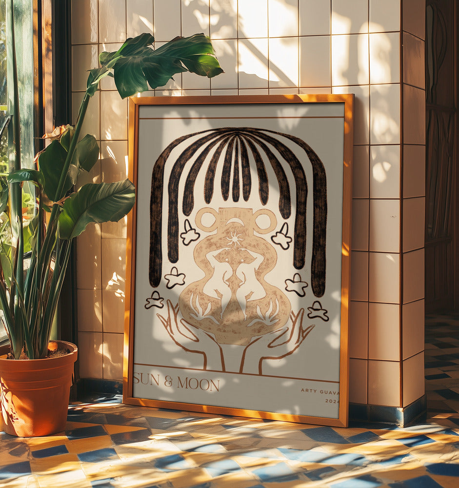 Vessel Collection: Sonne & Mond (LineArt) | Poster