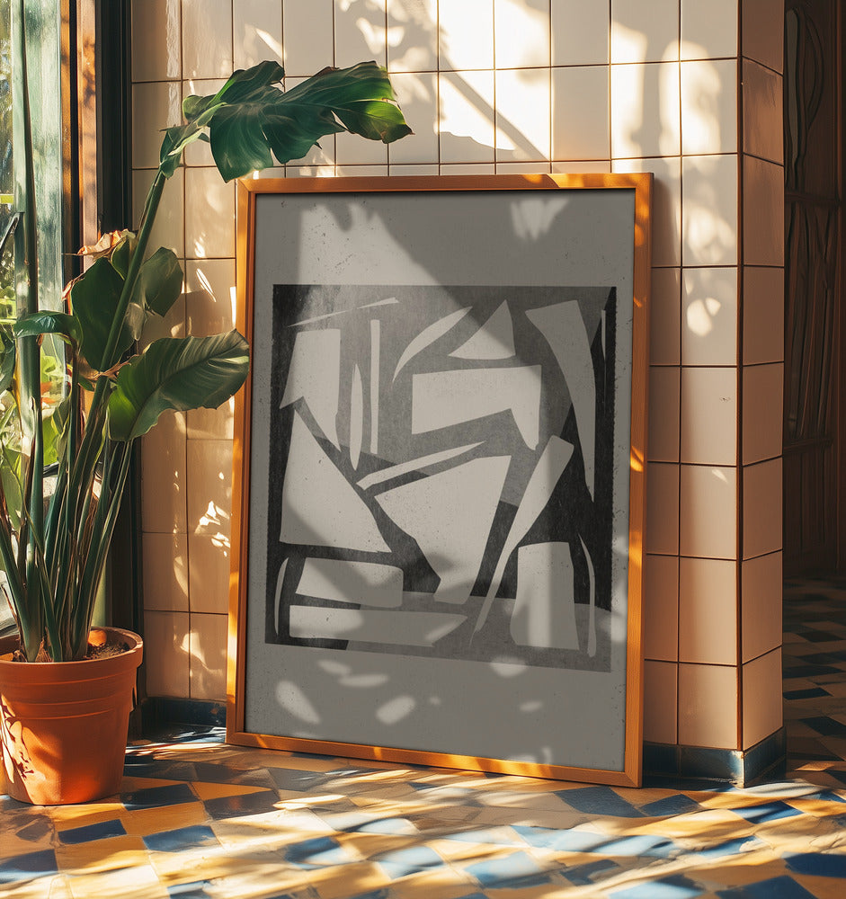 Geometrische Schatten | Poster