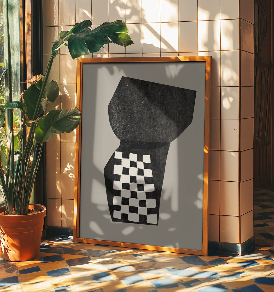 Karierte Abstraktion | Poster