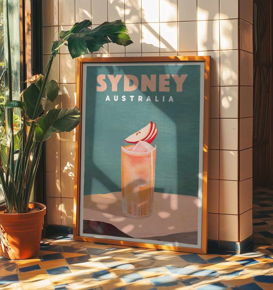 Sydney Australia Cocktail Bar Decor | Poster